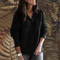 Sonia | Jersey de punto con media cremallera
