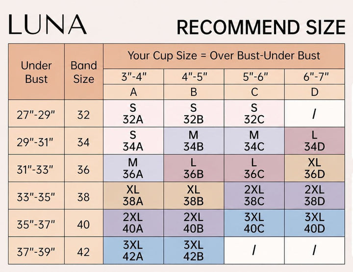 Nora | Sujetador push-up sin costuras de cobertura total