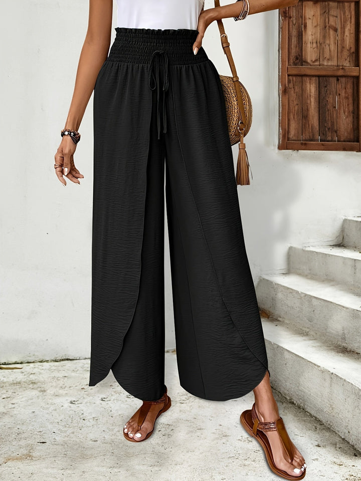 Rocío - Pantalón de verano ligero - Negro