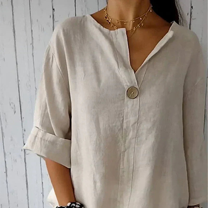 Natalia | Blusa versátil con botones