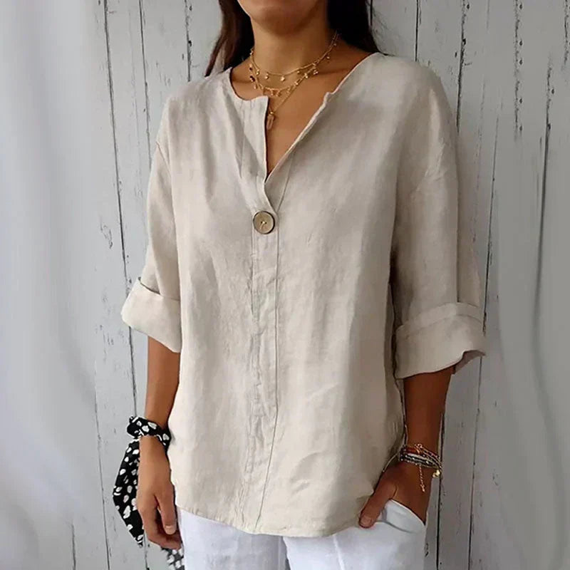 Natalia | Blusa versátil con botones