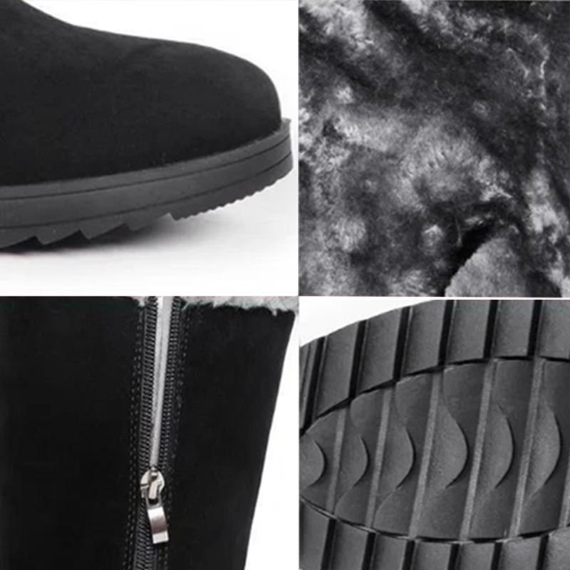 Nazaret | Botines efecto ante con forro polar