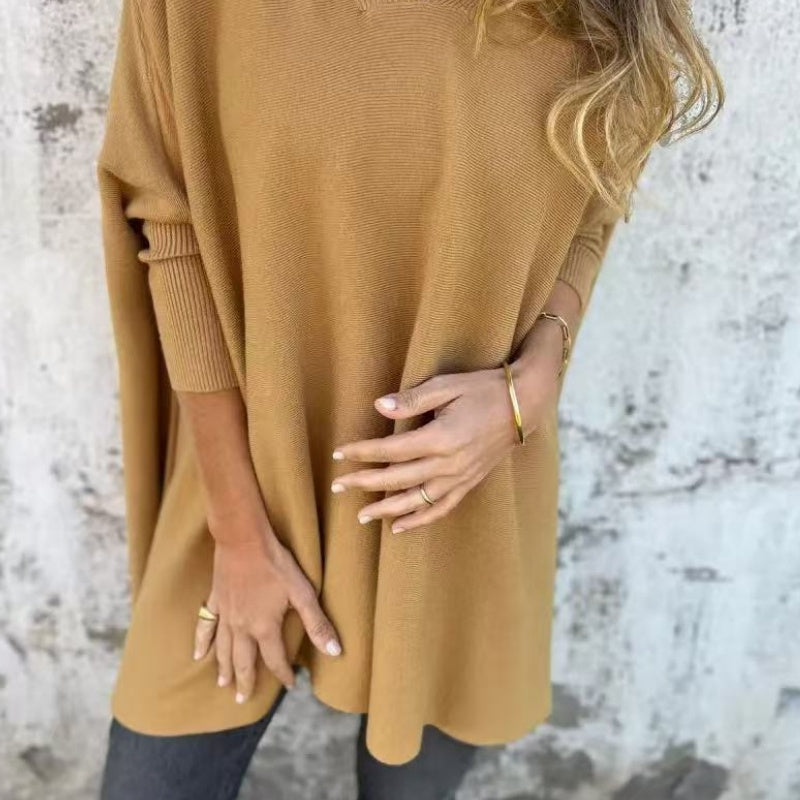 Uxue | Top holgado con escote en V