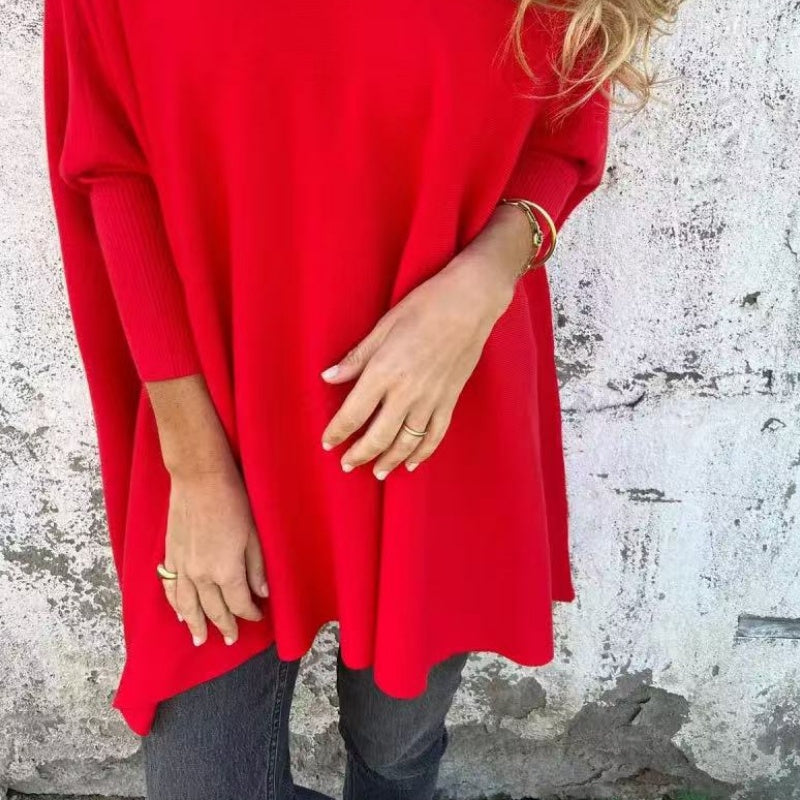Uxue | Top holgado con escote en V
