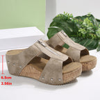 Gigi | Sandalias de cuña con estilo y suela confort