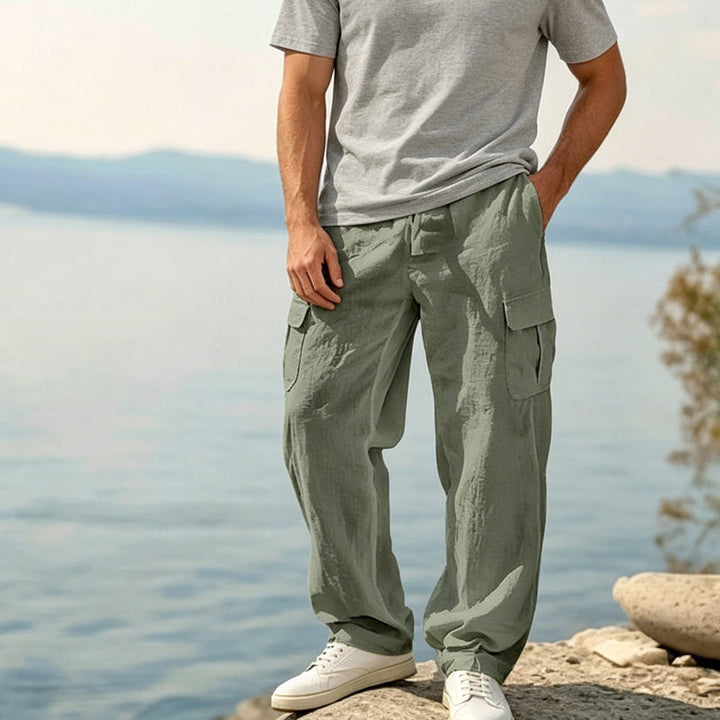 David | Pantalón cargo de verano versátil