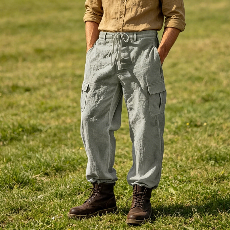 David | Pantalón cargo de verano versátil