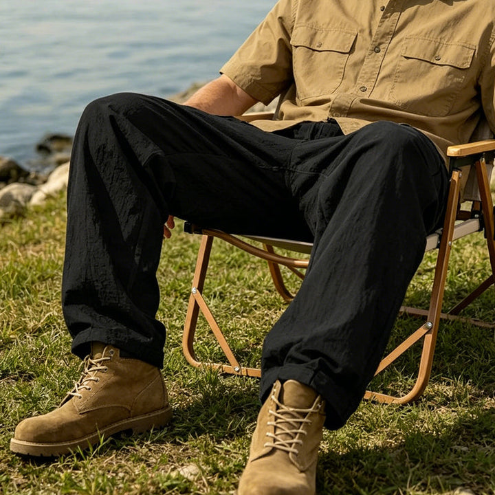 David | Pantalón cargo de verano versátil