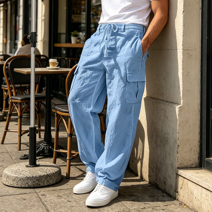 David | Pantalón cargo de verano versátil