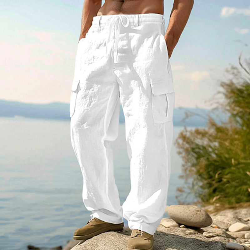 David | Pantalón cargo de verano versátil