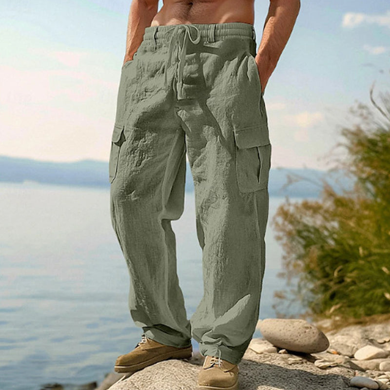 David | Pantalón cargo de verano versátil