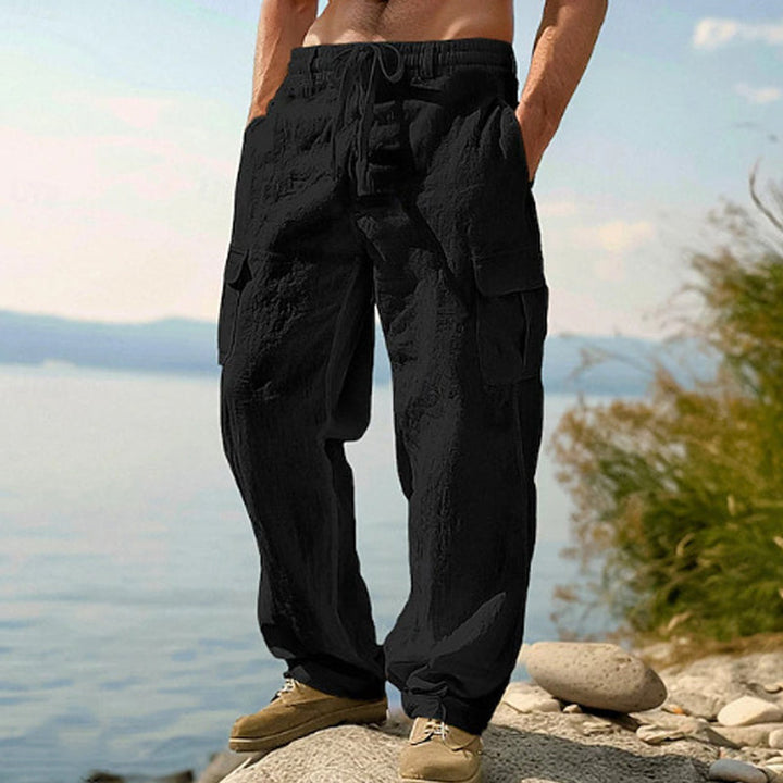 David | Pantalón cargo de verano versátil