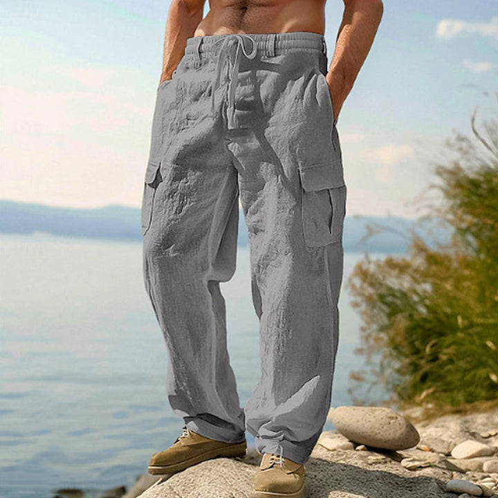David | Pantalón cargo de verano versátil