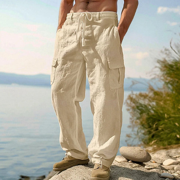David | Pantalón cargo de verano versátil