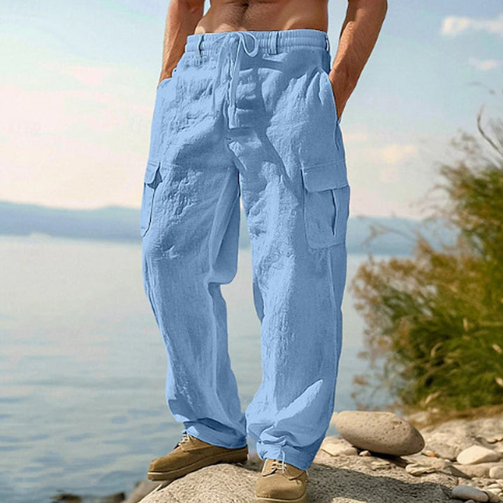 David | Pantalón cargo de verano versátil