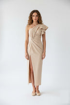 Alina | Vestido maxi fluido de noche