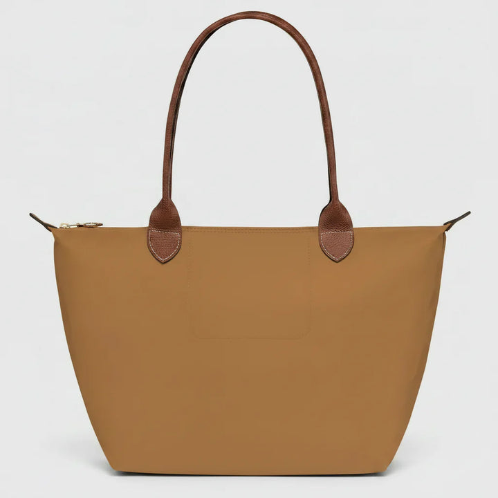 Mila | Bolso tote clásico con detalles de piel