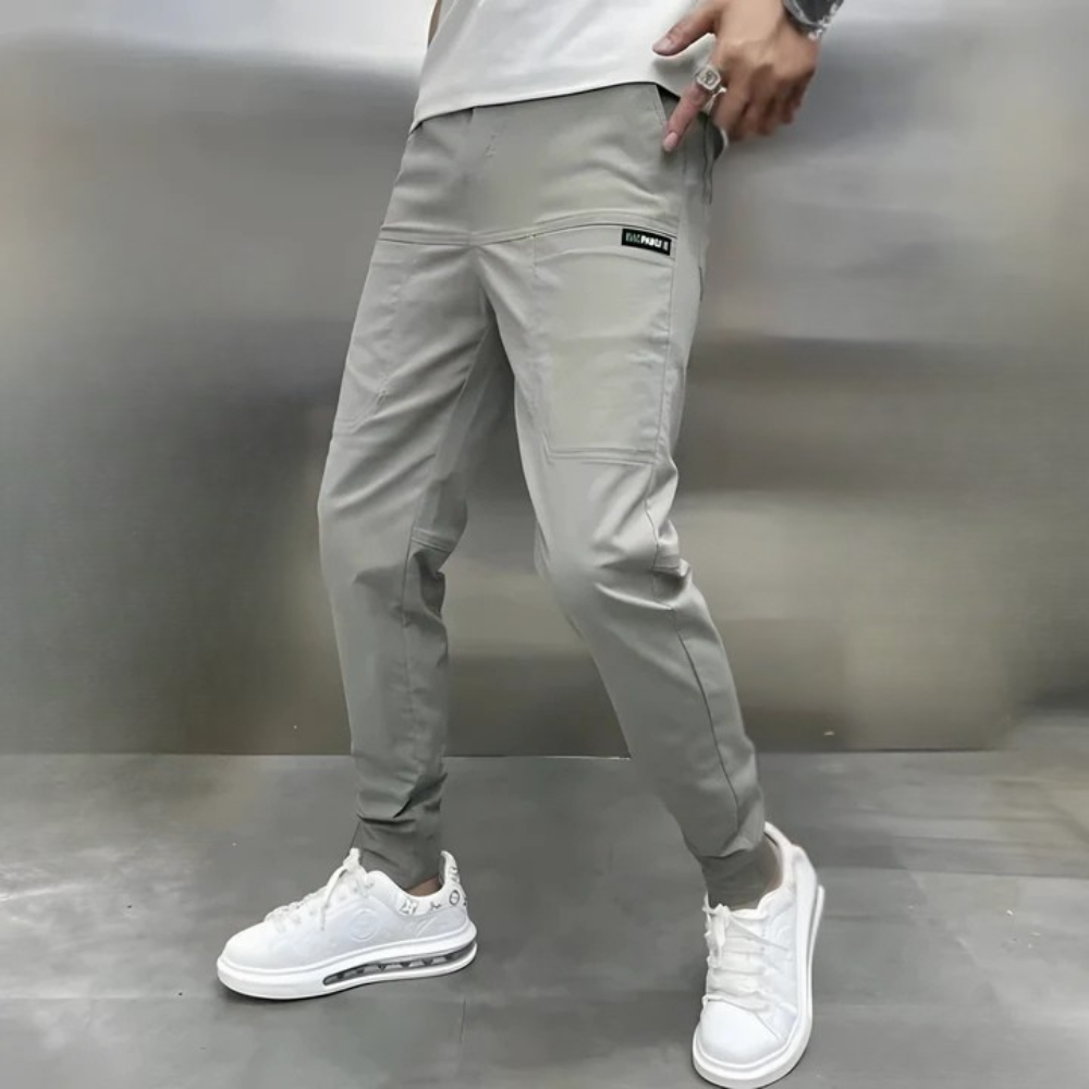 Tommaso | Pantalón cargo premium elástico
