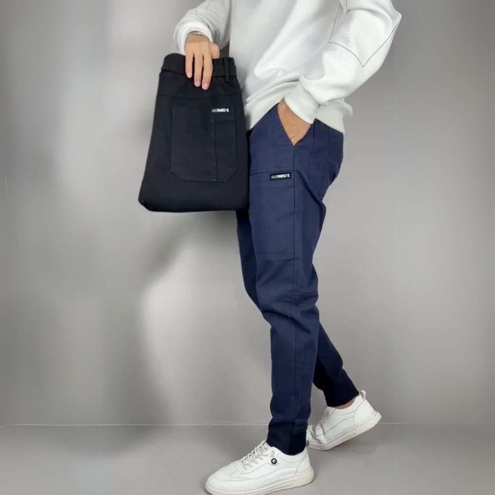 Tommaso | Pantalón cargo premium elástico