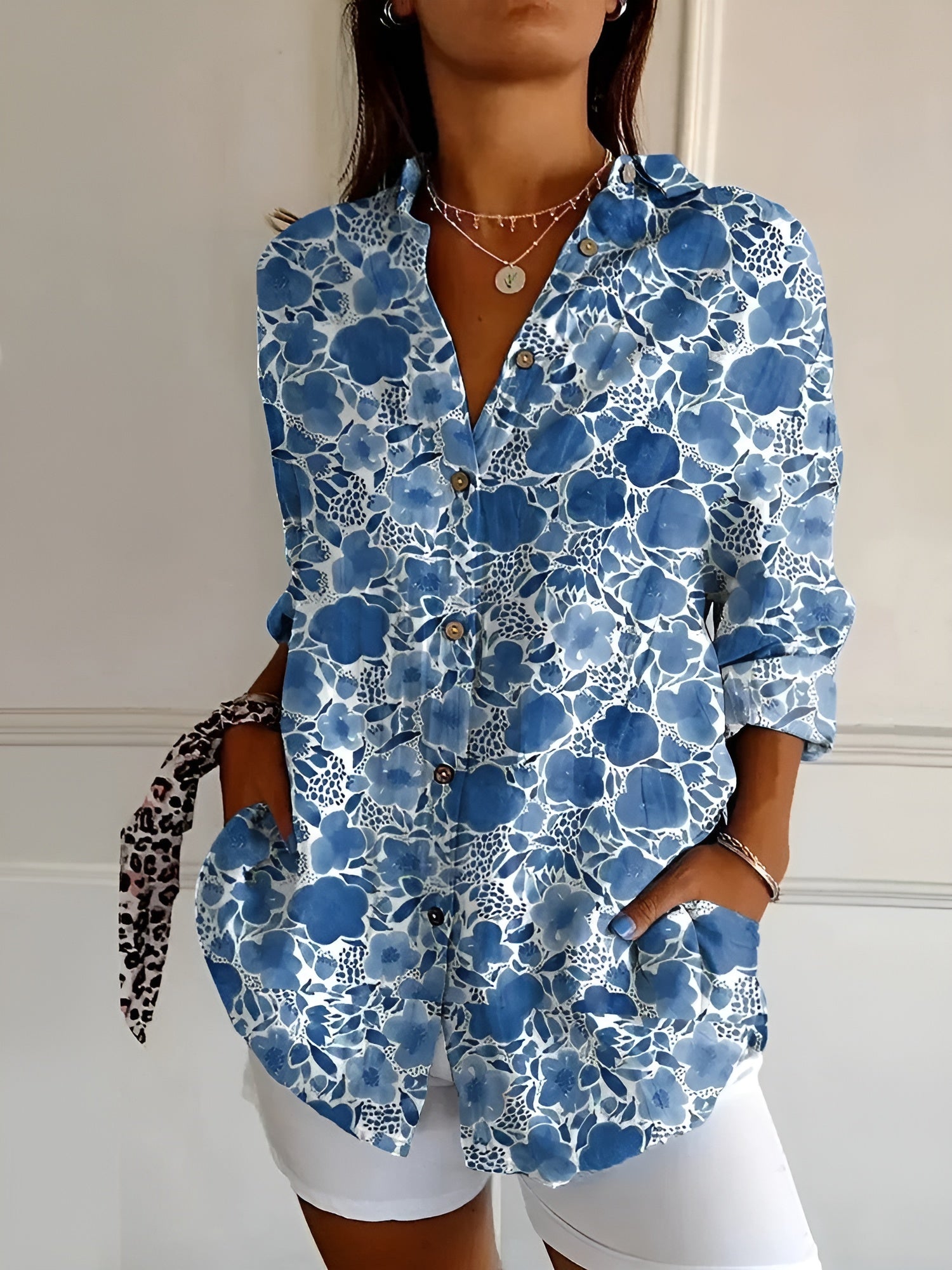 Zoraida | Blusa vintage de estampados florales