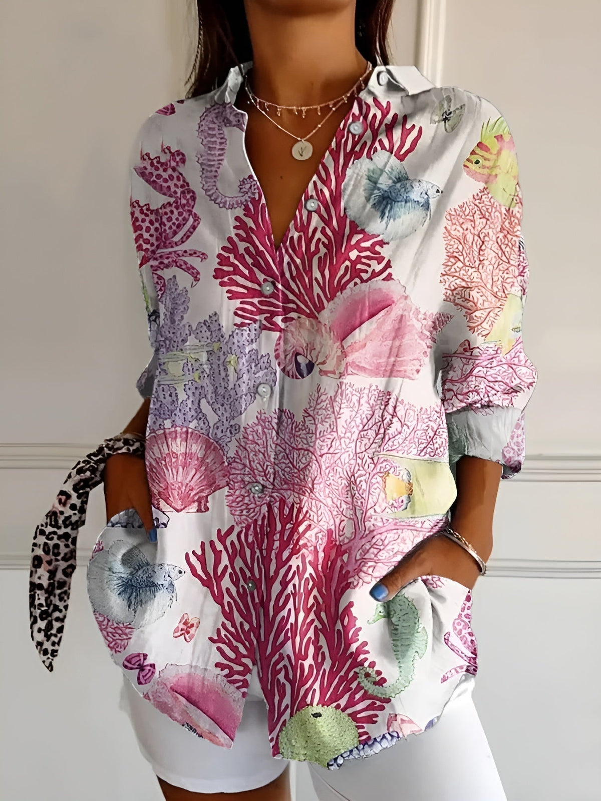 Zoraida | Blusa vintage de estampados florales