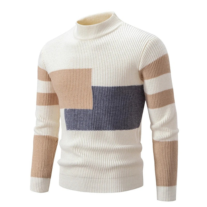 Isaac | Jersey de punto con bloques de color