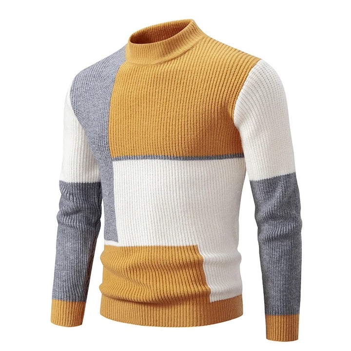Isaac | Jersey de punto con bloques de color