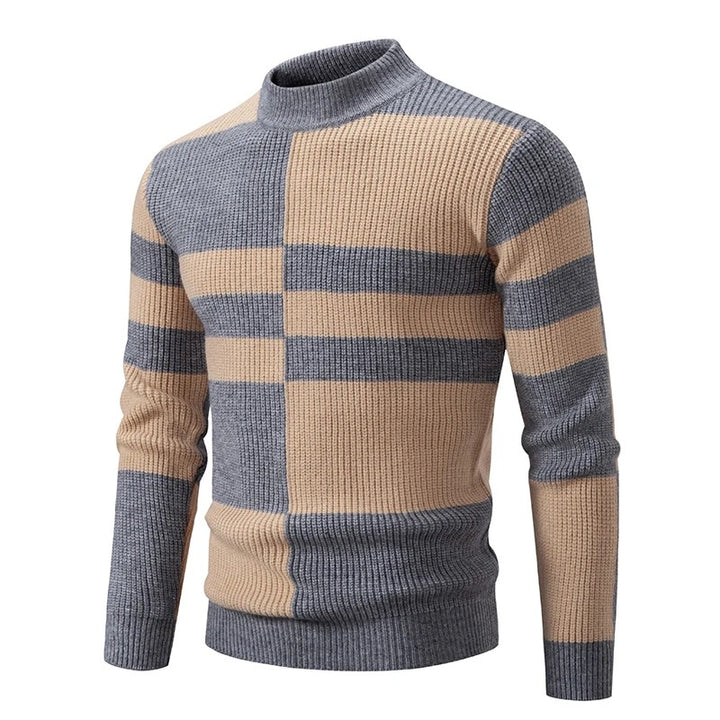 Isaac | Jersey de punto con bloques de color