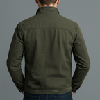 Tristán | Chaqueta vintage de algodón con cremallera