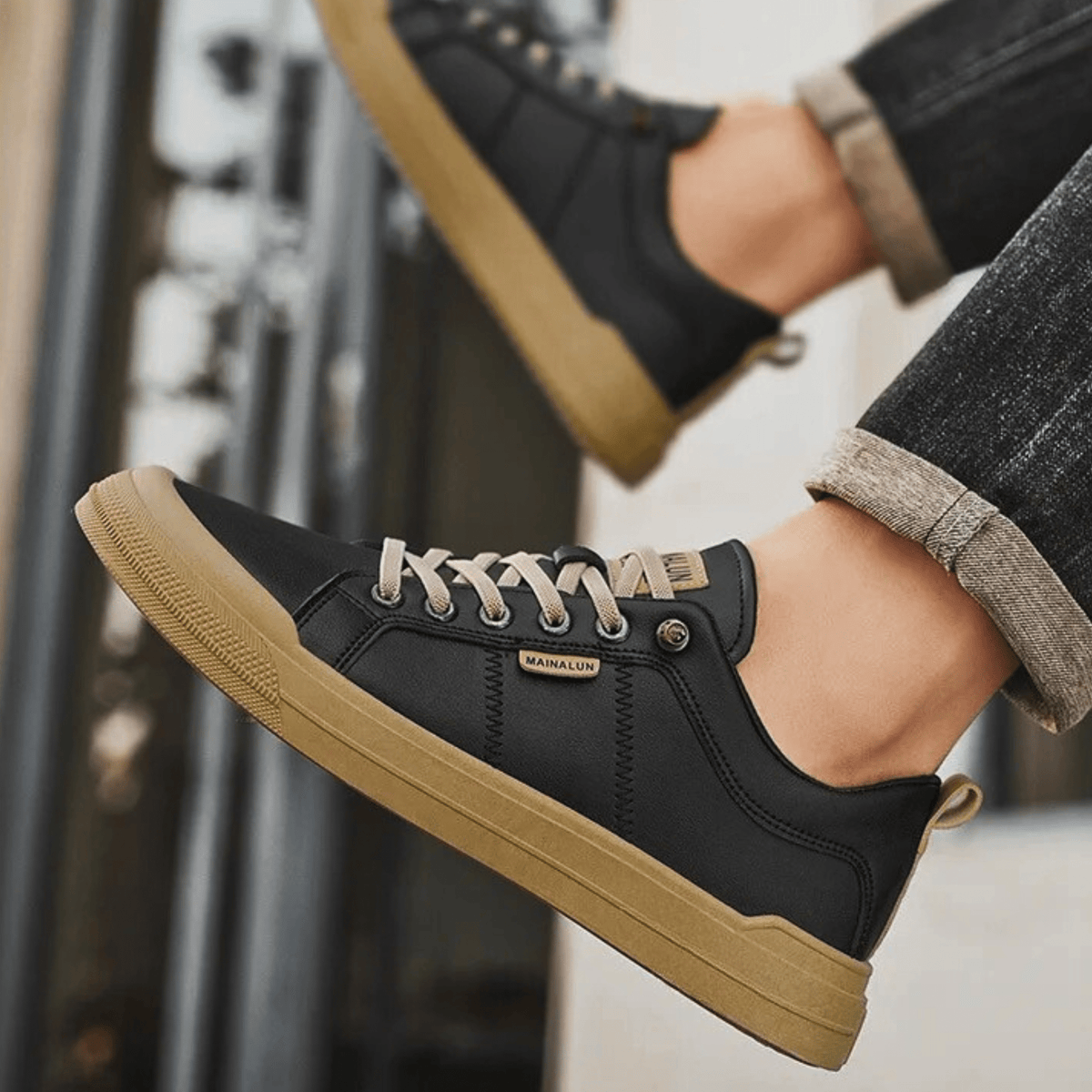 Fabricio | Zapatillas casual de línea limpia
