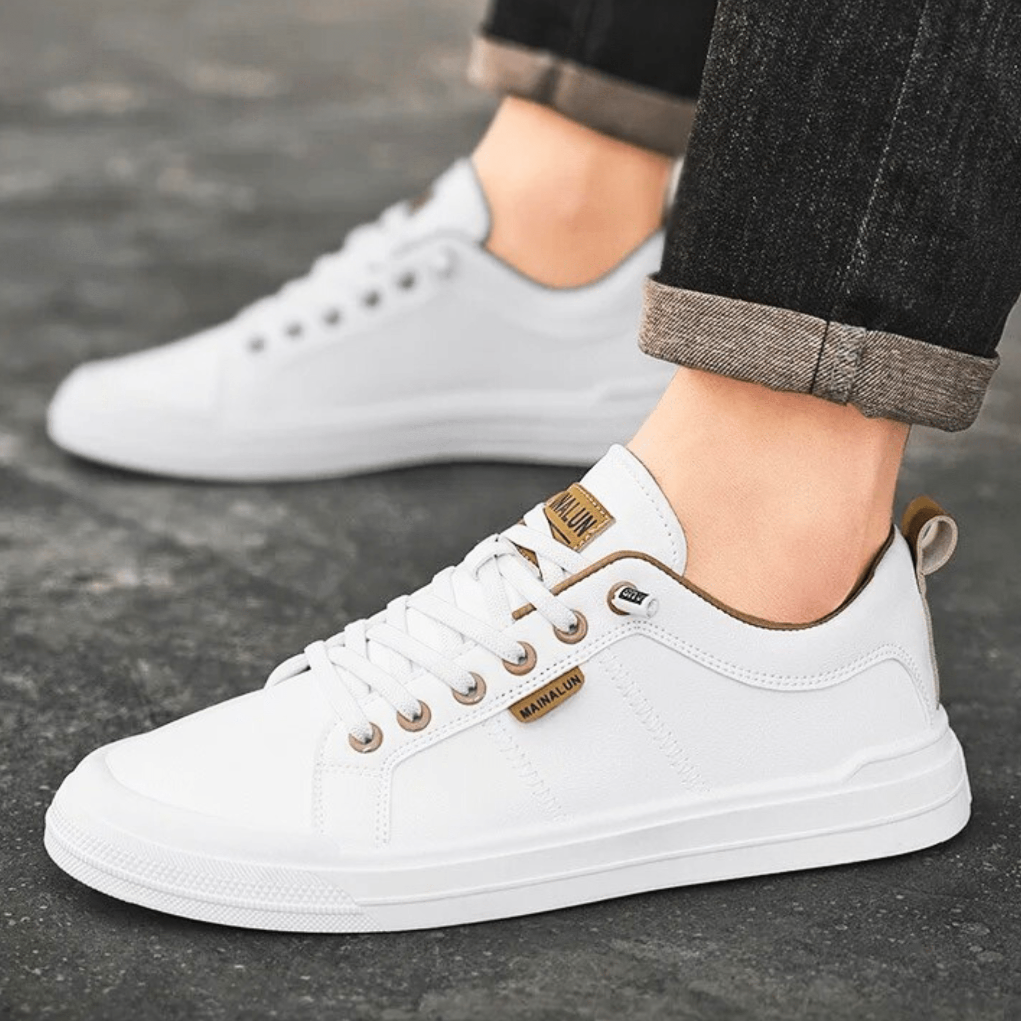 Fabricio | Zapatillas casual de línea limpia