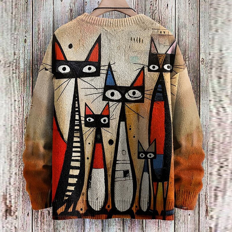 Loreto | Jersey de punto con estampado grafiti