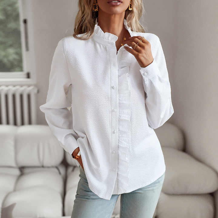 Mónica | Blusa elegante de rayas
