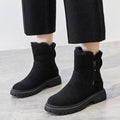 Lucila | Botas efecto ante con forro polar